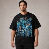 Dragon Ball Goku Blue Warrior Evolution T-Shirt - Black