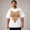 The Kingdom of Tonga Ivory Red and Gold T-Shirt - White