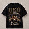 USO Bloodline Blood & Faith 685 T-Shirt - Black