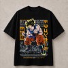 Dragon Ball Super Saiyan 3 Goku Manga T-Shirt - Black