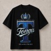 Tonga Kingdom Above All Blue Island Pride T-Shirt - Black