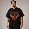Tonga Island Blood Warrior Axes T-Shirt - Black