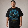 Tonga 676 Eagle To The World T-Shirt - Black