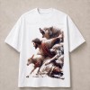 Good Shepherd Protects the Lamb T-Shirt - White