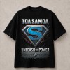Toa Samoa Unleash the Power T-Shirt - Black