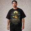 Samoa Muamua Le Atua Faith T-Shirt - Black