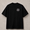 Mate Ma'a Tonga 676 Flag Crown Front and Back T-Shirt - Black
