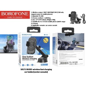 wireless fast charging car holder