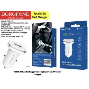 lasting power single port QC3.0 in-car charger