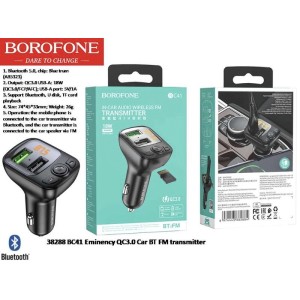 eminency QC3.0 car BT FM transmitter