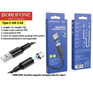 Amiable magnetic charging cable for type-c