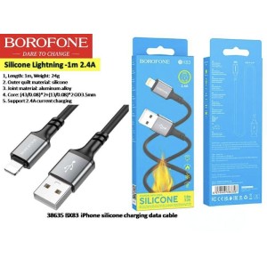 iPhone silicone charging data cable