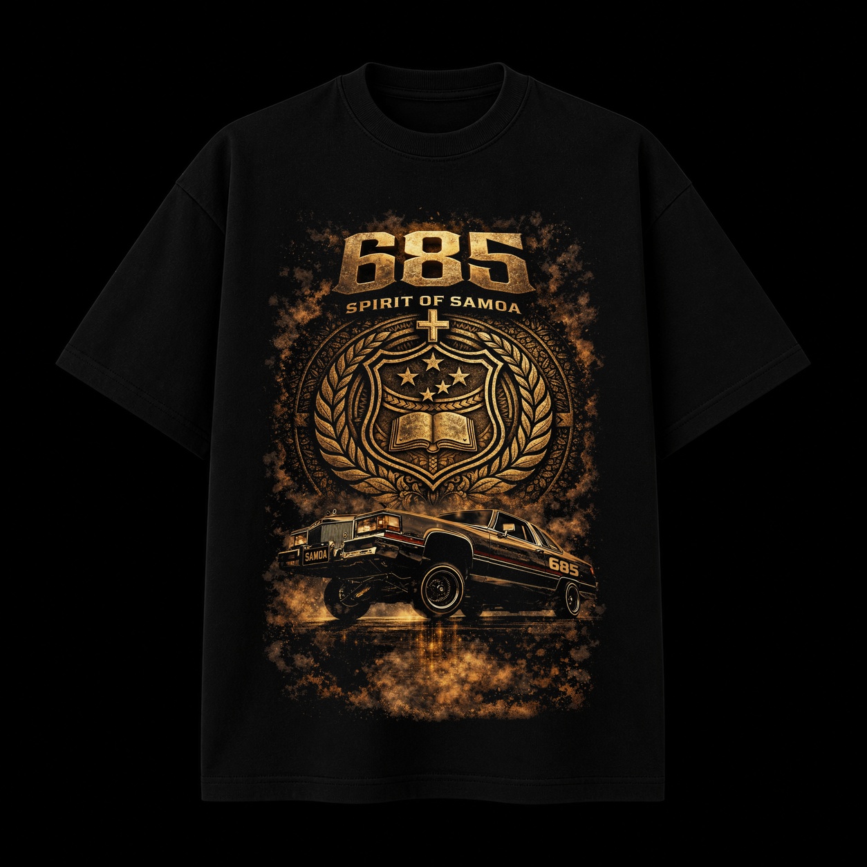 Pacific design T-shirt example